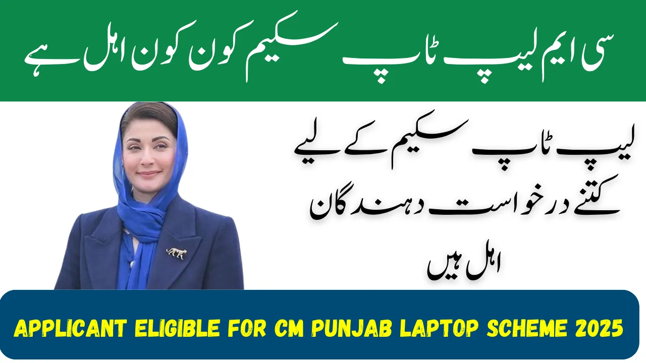 How Many Applicant Eligible for CM Punjab Laptop Scheme 2025